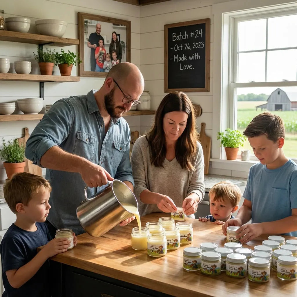 Tallow & Honey Balm jar