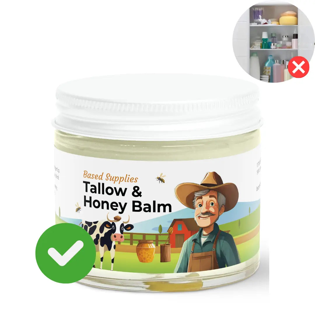 Tallow & Honey Balm as an all-in-one product